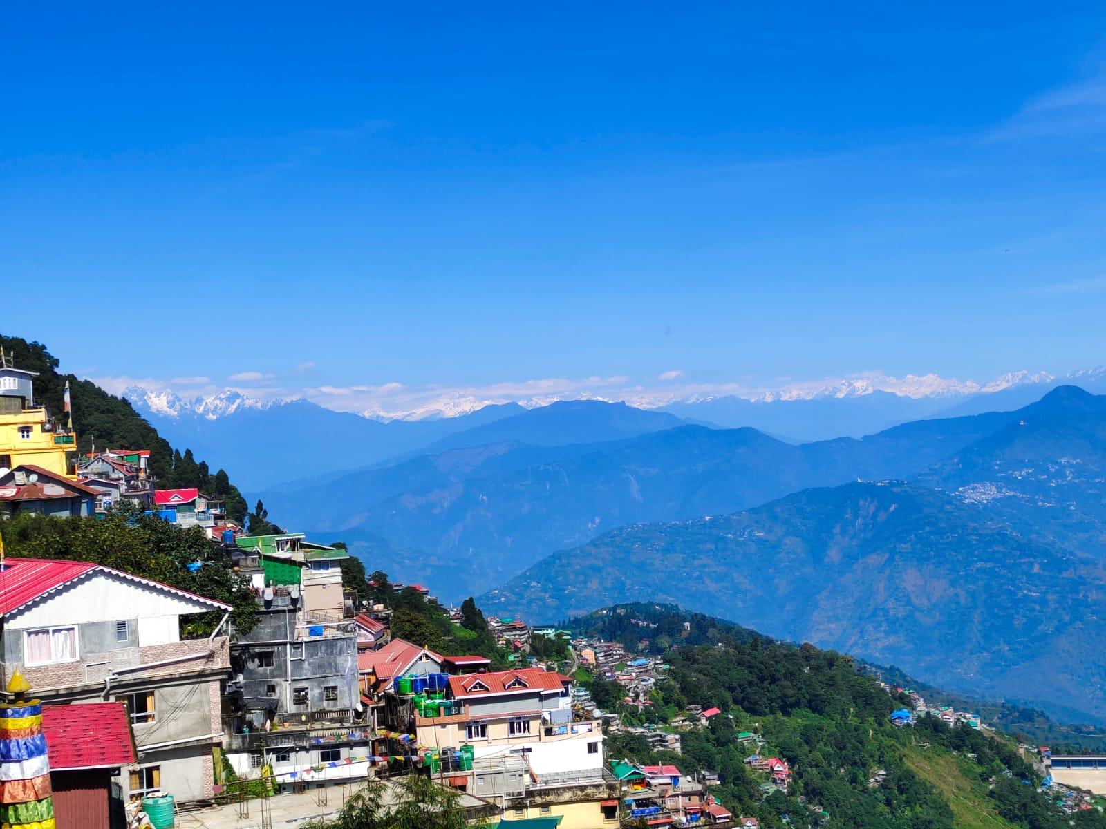 hotels in darjeeling near mall with mountain views
